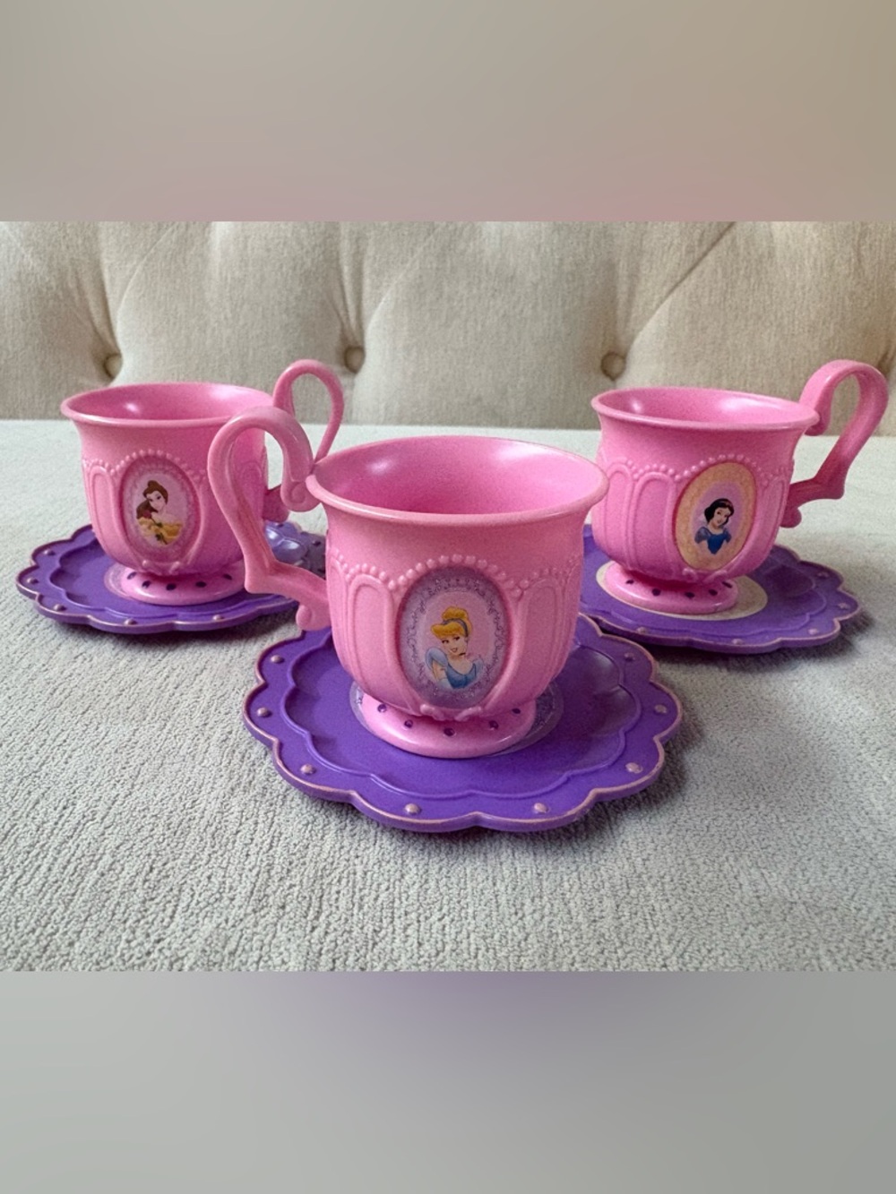 Disney Princess Tea Set Kids Toy - Play Tea Party Set - Picture 7 of 7